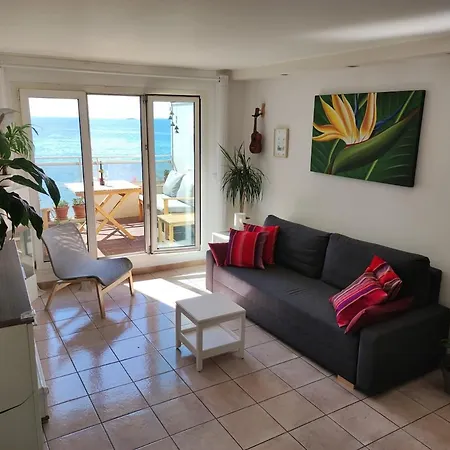 Seafront Duplex With Lovely Terrace Apartment Nizza